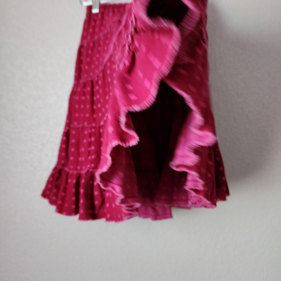 MINI BODEN corduroy kids skirt in pink polka dot size 7-8Y - Picture 6 of 7